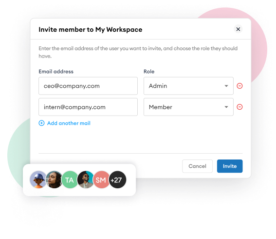 Get your entire organisation in one workspace